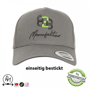 5-Panel Capy Caps Kappen B2B-Manufaktur vorne bedruckt 2